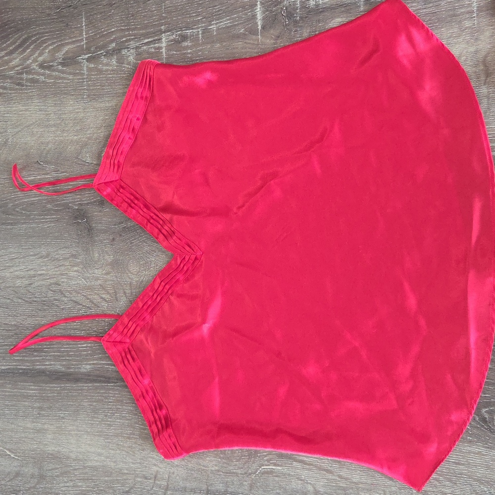 Victoria's Secret Gold Label Red Satin 2 Piece Matching Chemise Set - Picture 4 of 16